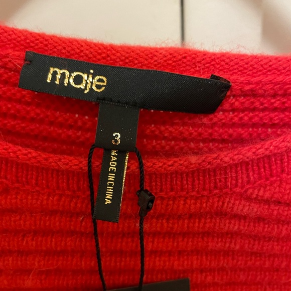 MAJE sweater size 3 ( large ) brand new with tags - Picture 6 of 10